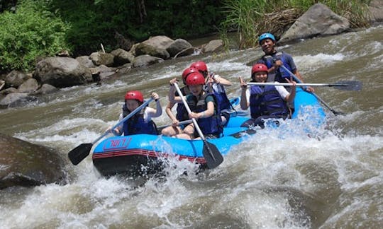 Rafting the Ayung River in Bali, Indonesia