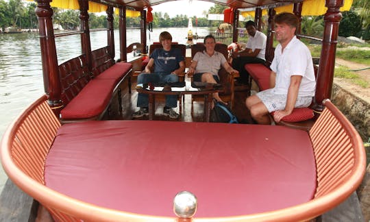 Canal Boat Charter in Alappuzha