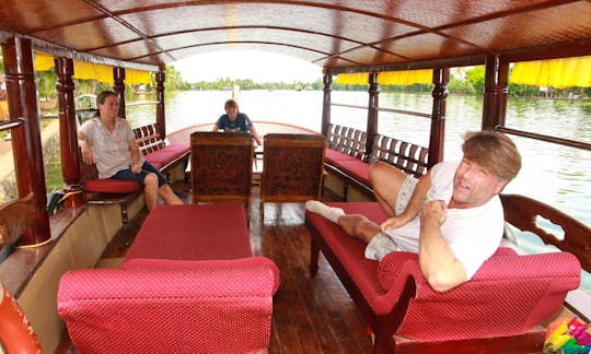 Canal Boat Charter in Alappuzha