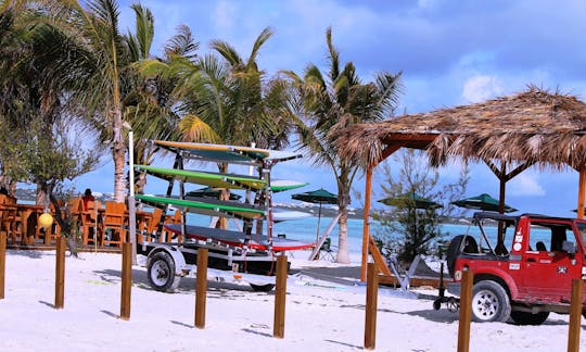 Aluguel de SUP e caiaque, aulas nas Ilhas Turks e Caicos