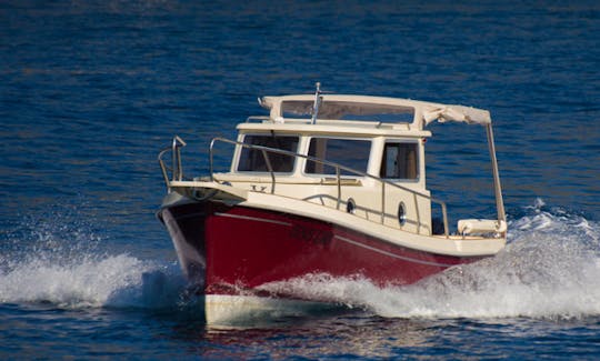 Croatian 23' Center Console Charter in Dubrovnik