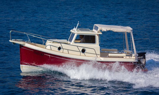 Croatian 23' Center Console Charter in Dubrovnik