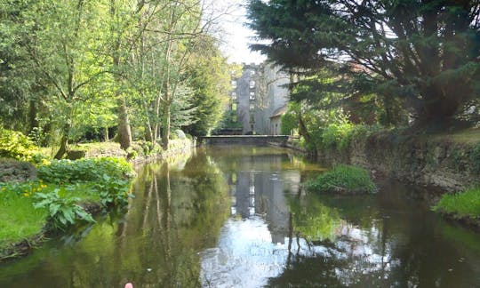 Discover old ruins of Castles and mills, forgotten estate  houses and lock keepers cottages