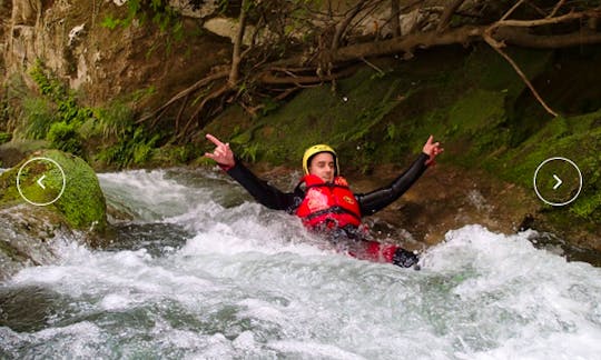 Canyoning on the River Cetina in Croatia