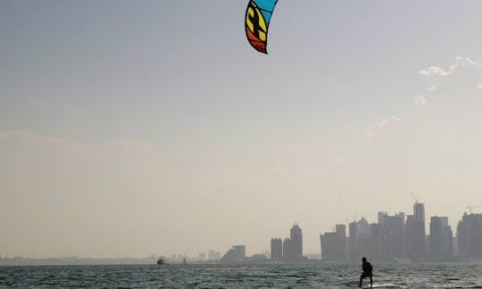 Cours de kitesurf au Qatar, Al Wakrah