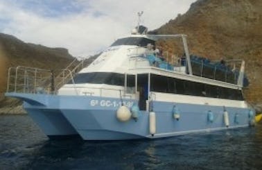 Diving Tours on 110 Person Sailing Catamarán in Tarajalillo, Canary Islands