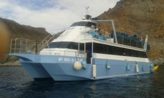 Diving Tours on 110 Person Sailing Catamarán in Tarajalillo, Canary Islands