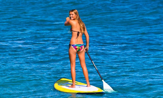 Stand Up Paddleboard Rental in La Saline-Les-Bains