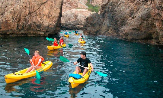 Single or Double Kayak Rental in Mallorca