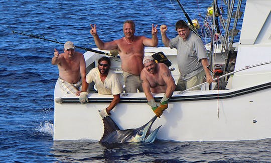 37' Fishing Charter in Horta Portugal