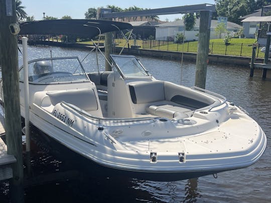 Barco de convés 217 Hurricane 21'