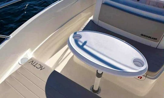 21' Deck Boat Rental for 7 people in Trogir, Croatia