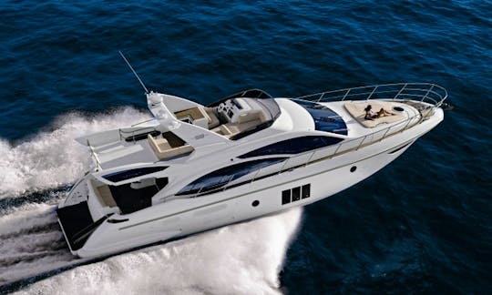 Azimut 60 Mega Yacht Charter for 15 Person in Cartagena, Colombia