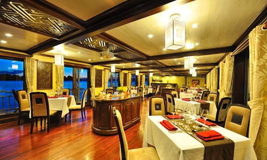 Experience a Private Cruise aboard a Traditional Viatnamese Junk in  Hà Nội, Vietnam