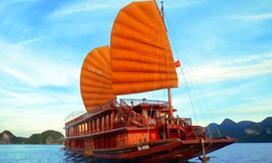 Cruise on Ginger Junk in Halong Bay