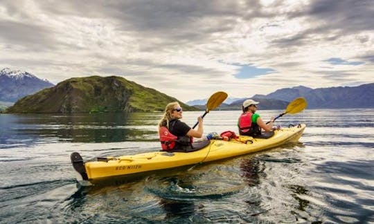 Double Sea Kayak Rental on Lake Wanaka