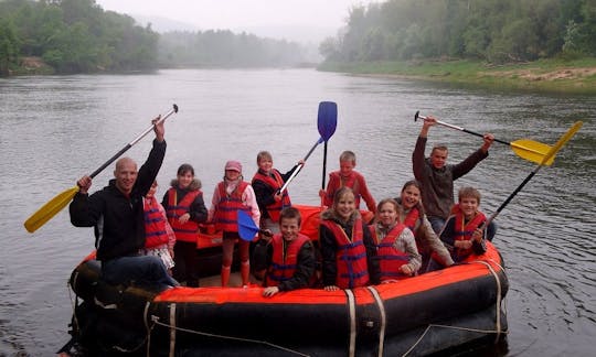 Inflatable Raft Rental in Sigulda