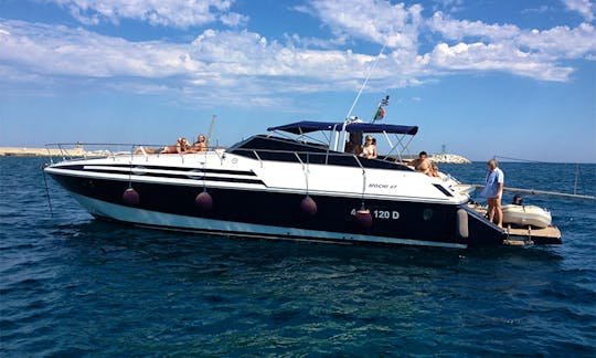 Mochi Craft 47 Open Yacht Charter in Monopoli, Southern Italy
