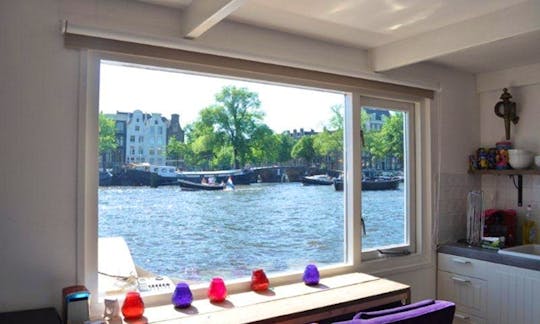 Triplle A Location Houseboat Sleep Aboard in Amsterdam, Netherlands