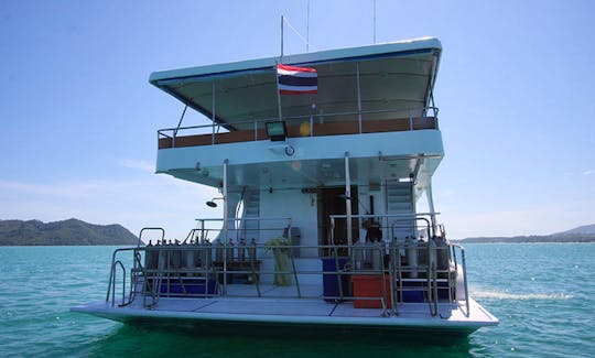 4 Day Phuket Diving Charter Motor Yacht Pawara