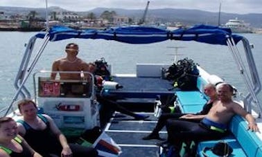 Location de bateau de plongée pour 12 plongeurs à Paphos, Chypre