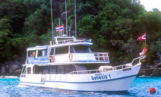 Scuba charter in Tambon Khuekkhak yacht Genesis 1