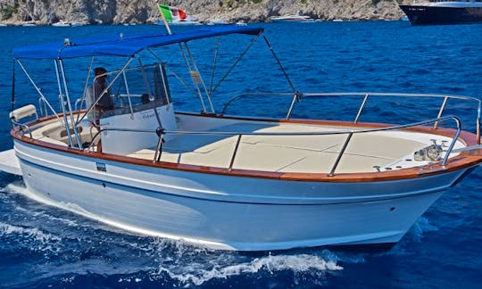 Cilento 28 Deck Boat for rent in Massa Lubrense