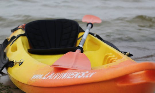 Kayak Rental with Paddle and Life Jacket Included in Rīga, Latvia