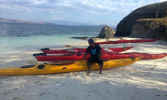 Visitas guiadas en kayak en el Parque Nacional de Komodo, Indonesia