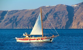 Traditional Sailing Boat in Greece