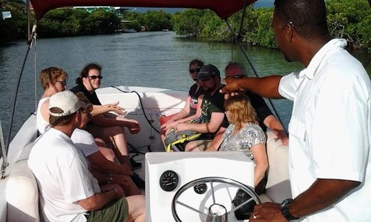 Excursion touristique en bateau à Ambergris Caye, Corozal