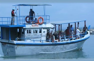 Whale Watching Boat in Weligama /  Mirissa