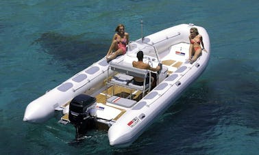 Rent a 25' Valiant 750 RIB in Port d'Andratx for 10 person