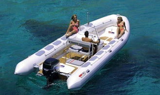 Rent a 23' Valiant 750 RIB in Port d'Andratx for 10 person