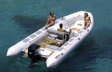 Rent a 25' Valiant 750 RIB in Port d'Andratx for 10 person