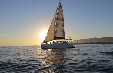 Enjoy 36' Ocean Quest Catamaran Charter in Hermanus, Western Cape
