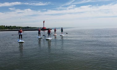 Alquiler de tablas de remo y clases de surf en Oakville