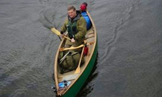 Canoeing in Keswick, UK