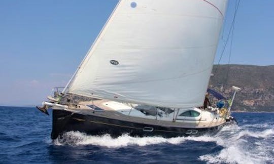 Charter this Amazing 10 People Sun Odyssey Jeanneau 54 Cruising Monohull in Greece