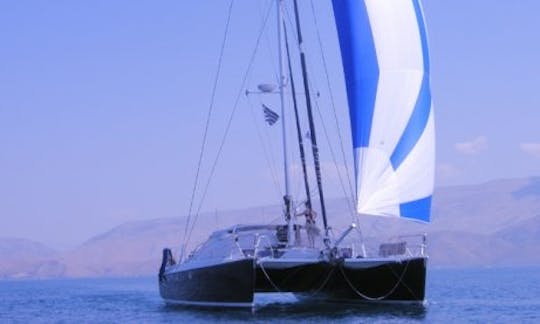 Cruise Aboard a Privilege 45 Sailing Catamaran for 10 Person in Greece