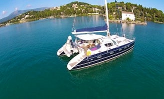 Charter the Alliaura Privilege 495 Cruising Catamaran in Kontokali, Greece for 8 People