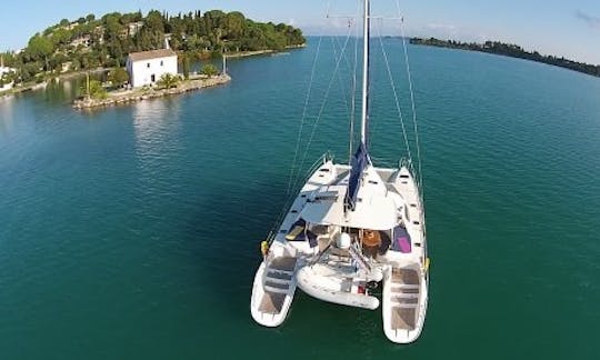 Charter the Alliaura Privilege 495 Cruising Catamaran in Kontokali, Greece for 8 People