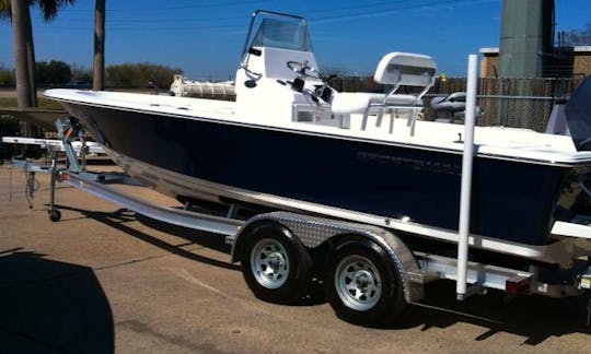 Guided Fishing Charters On 23' Center Console In Galveston, Texas
