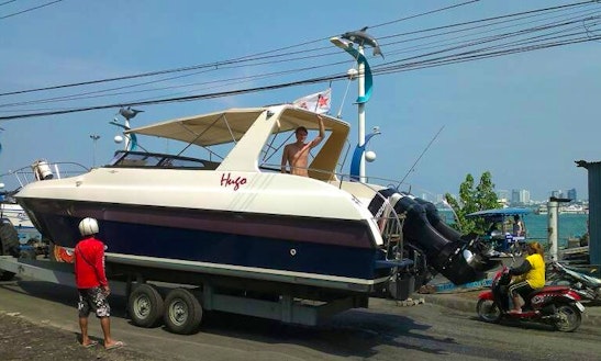 Hire A Motor Yacht For 5 Awesome People In Muang Pattaya, Thailand!