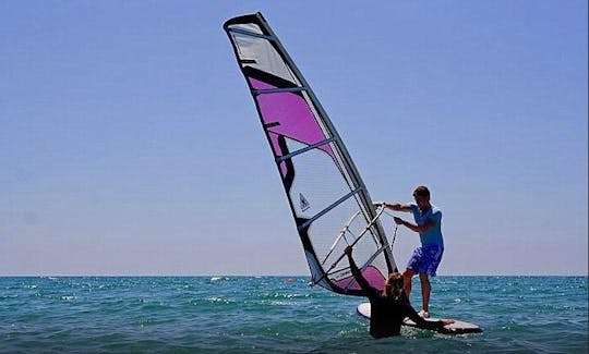 Windsurfing in Cyprus