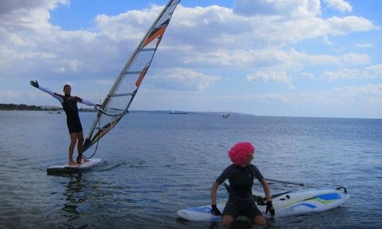 Windsurfing in Cyprus