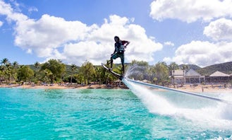 Flyboarding in Guadeloupe