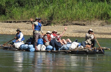 Guided Rafting Trip the Rio Tuichi on the Madidi National Park in La Paz