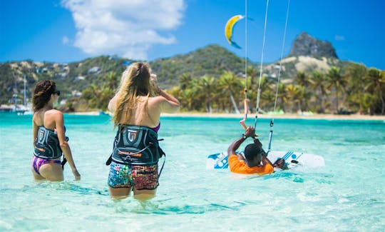 Kite Surfing in the Caribbean