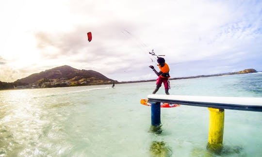 Kite Surfing in the Caribbean